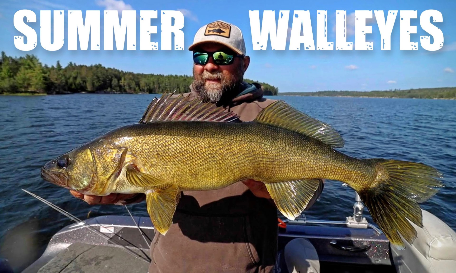 Jigging Big Summer Walleyes Northland Fishing Tackle