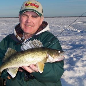 walleye ice-fishing