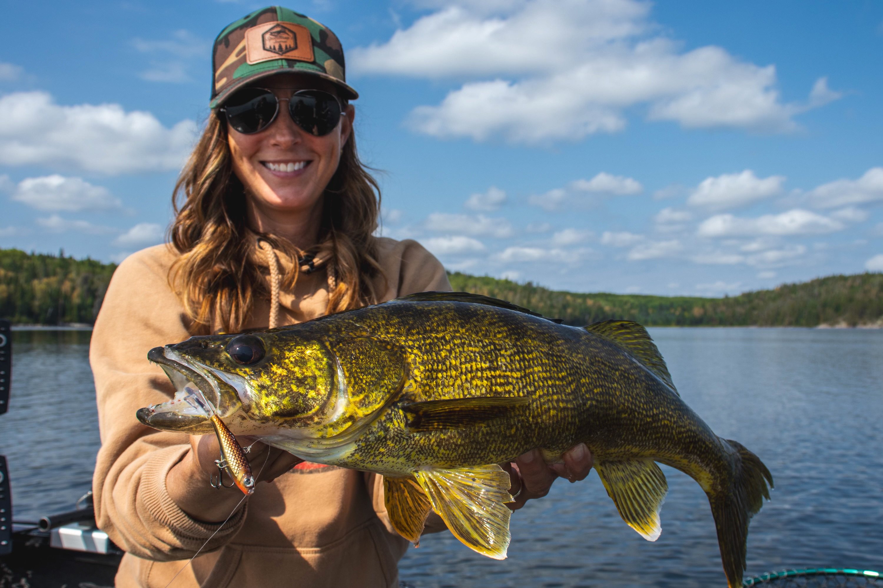 Fall Glide Bait Walleyes