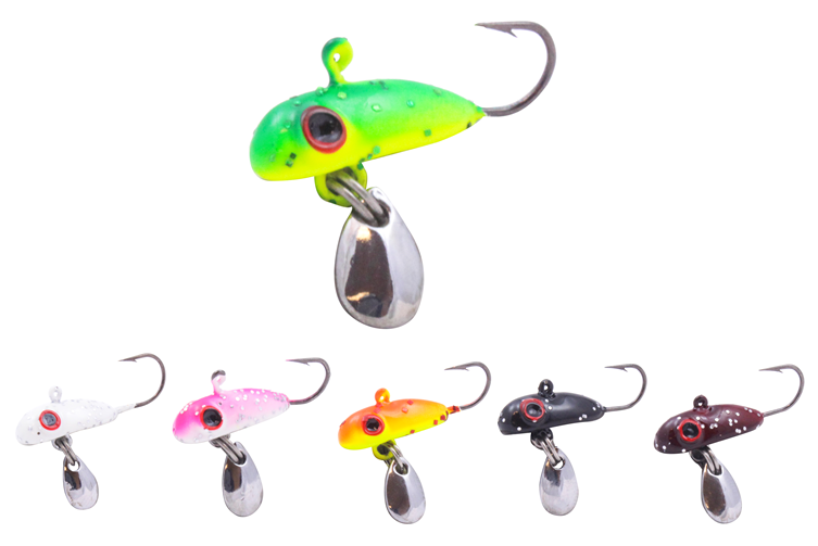 6 - Northland Fishing Tackle - Impulse® Rigged Skeleton Minnow - All 6  Colors