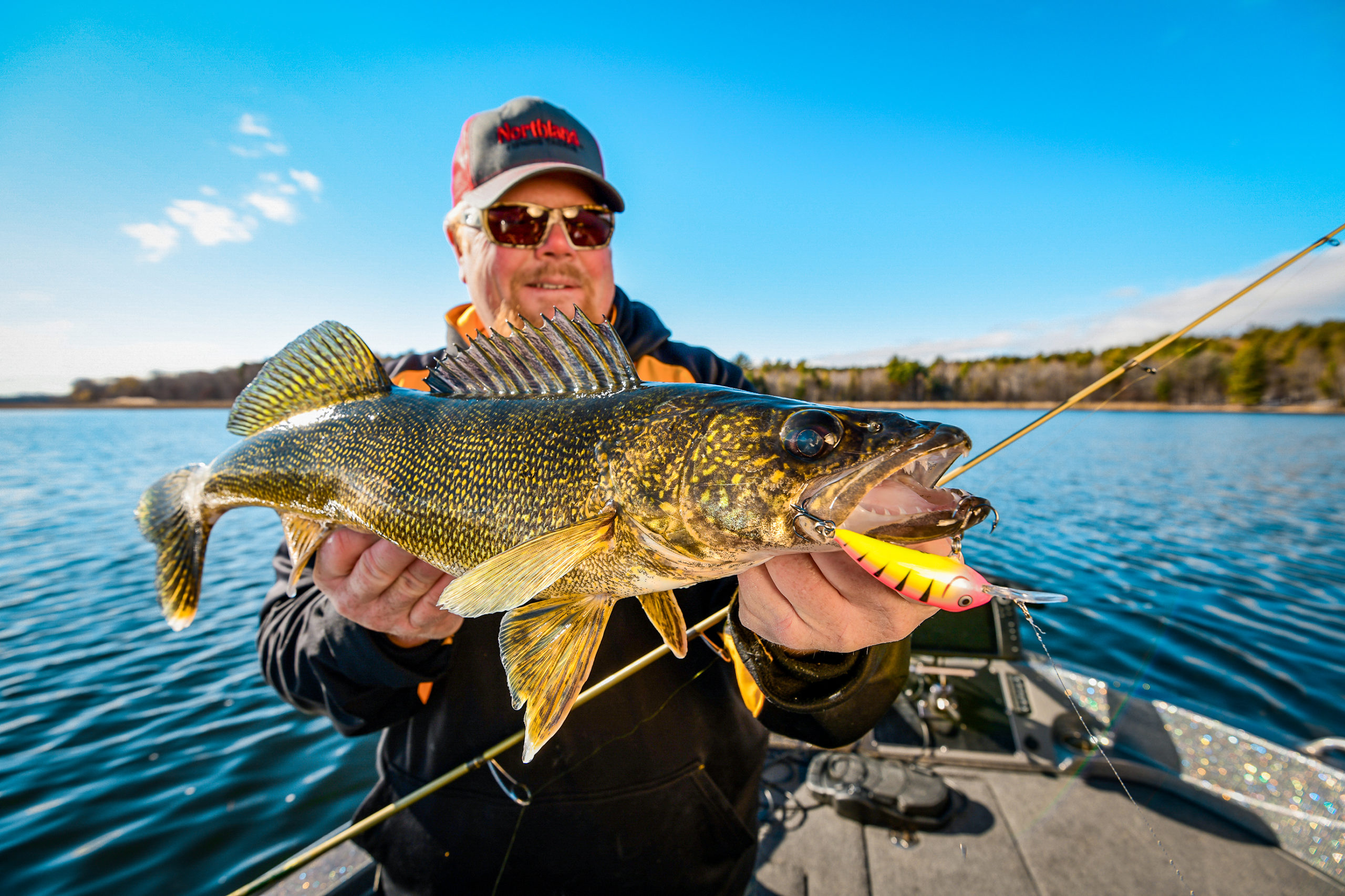 Spring Walleye Action with the Rumble Shad