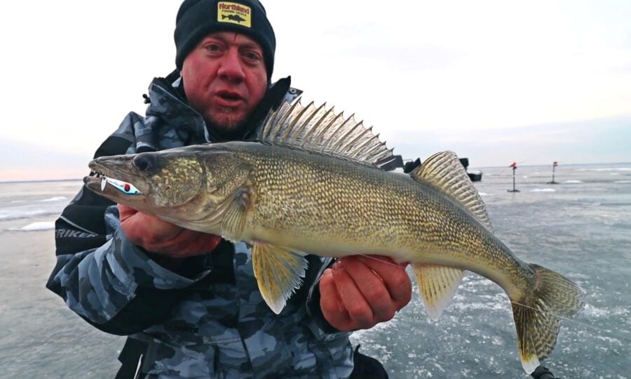 Early Ice Slim Spoon Walleyes