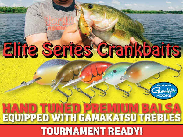 Northland Fishing Tackle Elite Series crankbaits. Summertime bass fishing crankbaits.