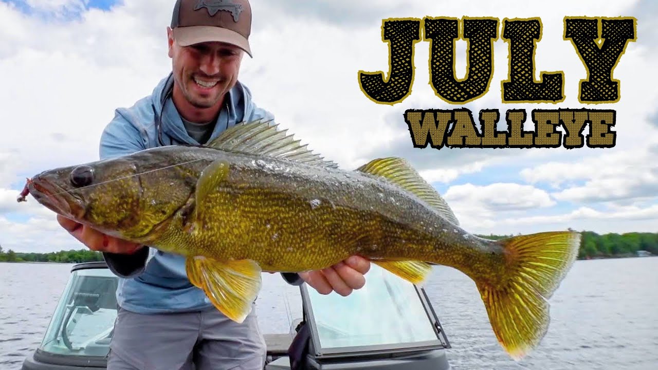 Top Walleye Tips For July