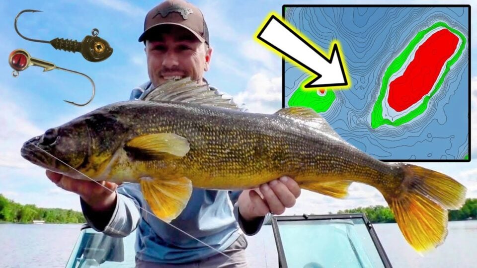 Finding Giant Summer Walleyes